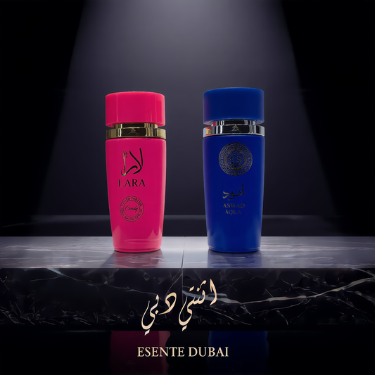 SET 2 PARFUMURI ARABESTI 100ML | LARA CANDY + ASWAD AQUA