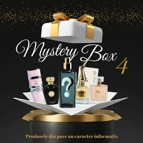 Cutia Surpriză cu 4 Parfumuri Arăbești 100ML